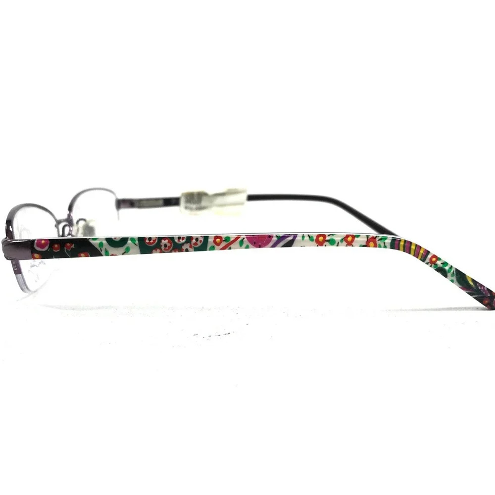 Vera Bradley Petite Eyeglasses Frames Susie Viva La Vera Purple Floral 48-16-130